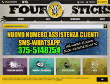 Tablet Screenshot of foursticksonline.com